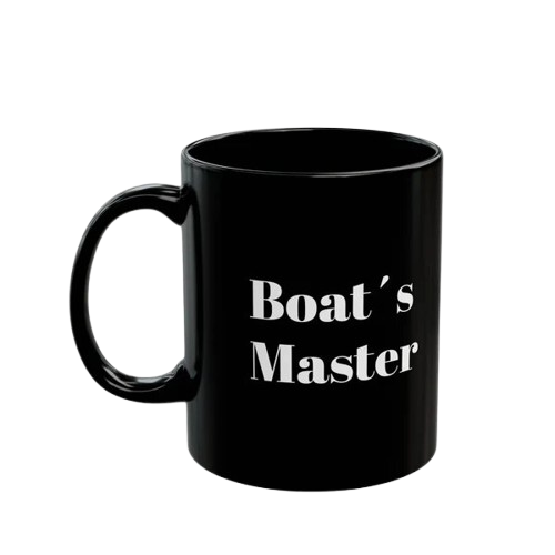 Ship´s Master Black Mug (11oz)