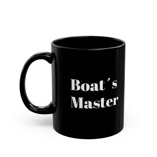 Boat´s Master Black Mug (11oz)