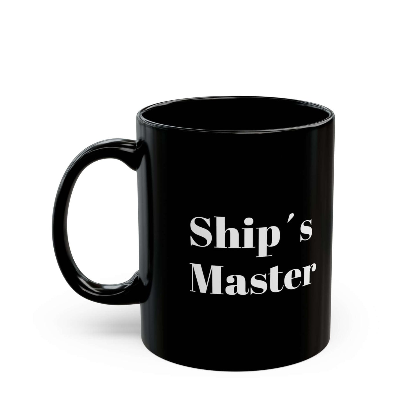 Ship´s Master Black Mug (11oz)