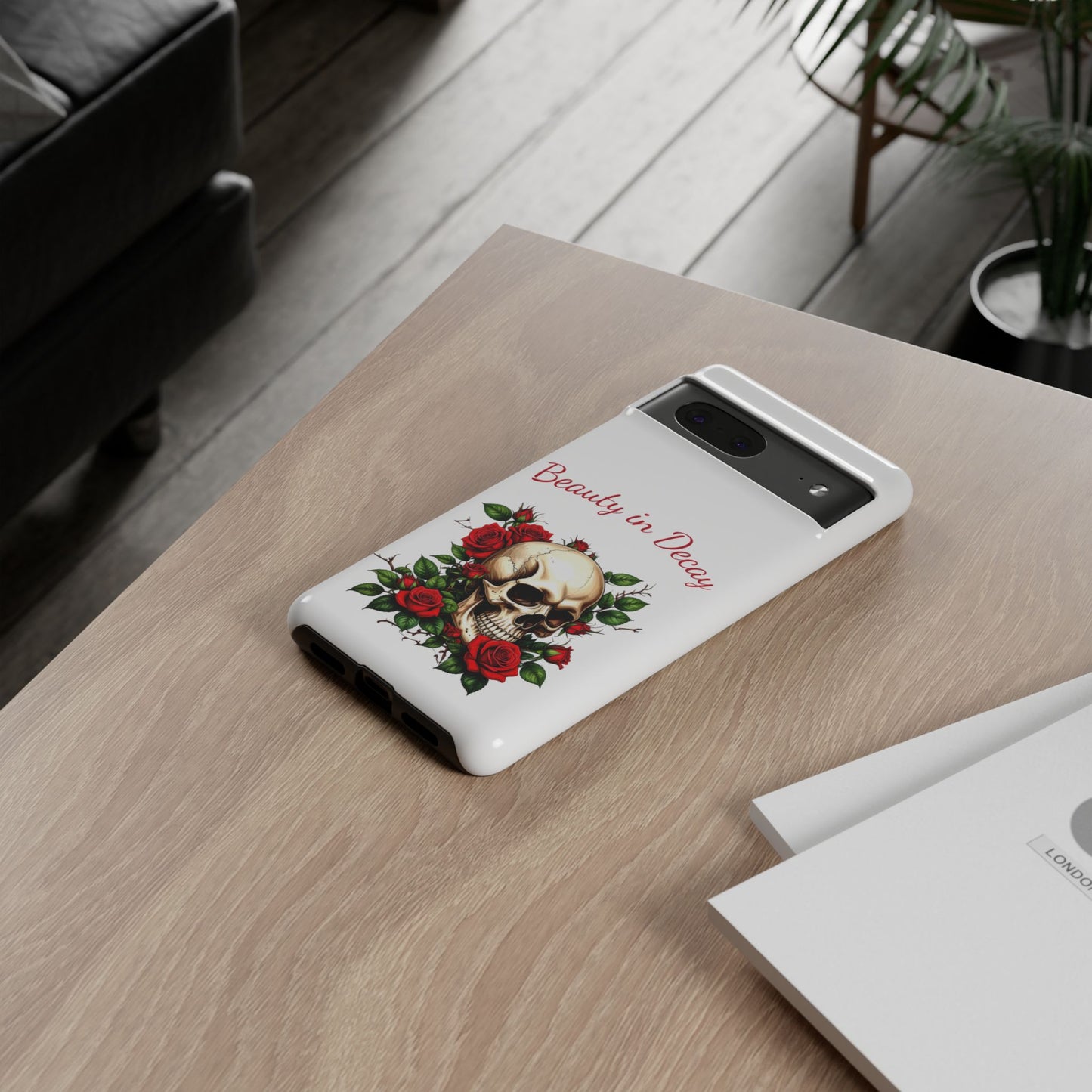 Skull `n` Roses phone case