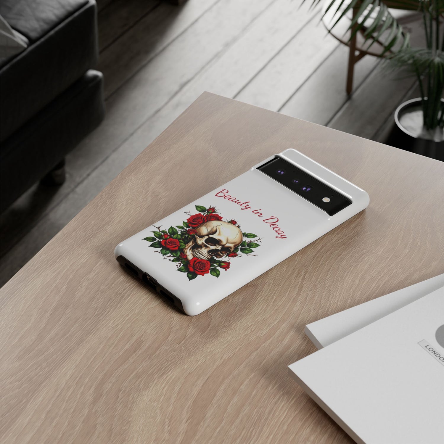 Skull `n` Roses phone case