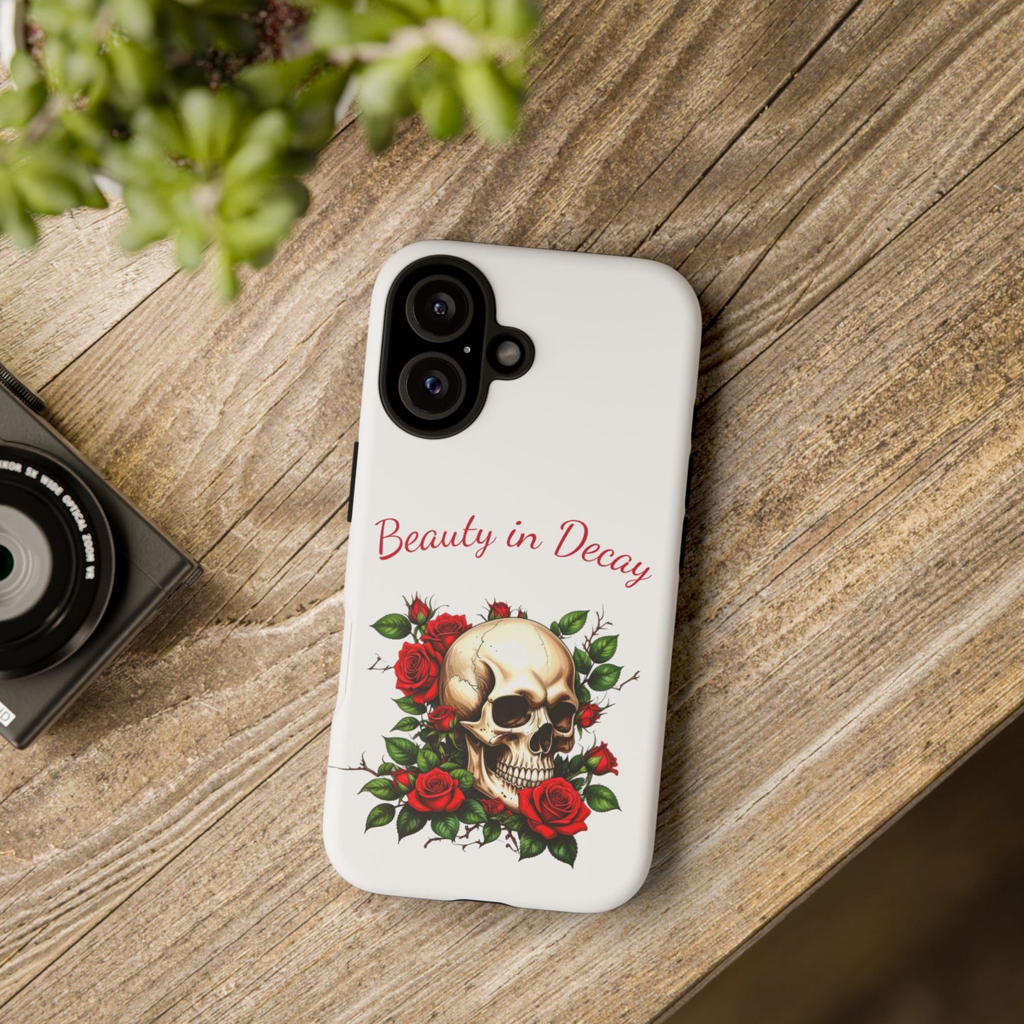 Skull `n` Roses phone case