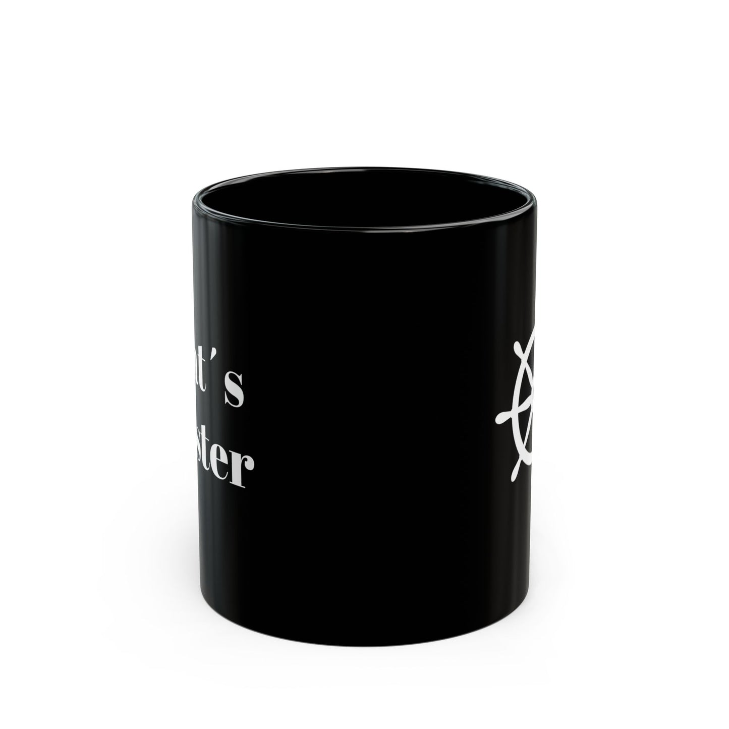 Boat´s Master Black Mug (11oz)