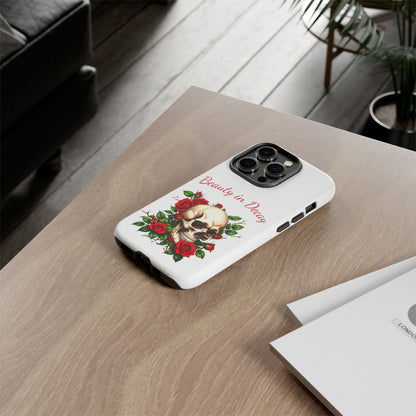 Skull `n` Roses phone case