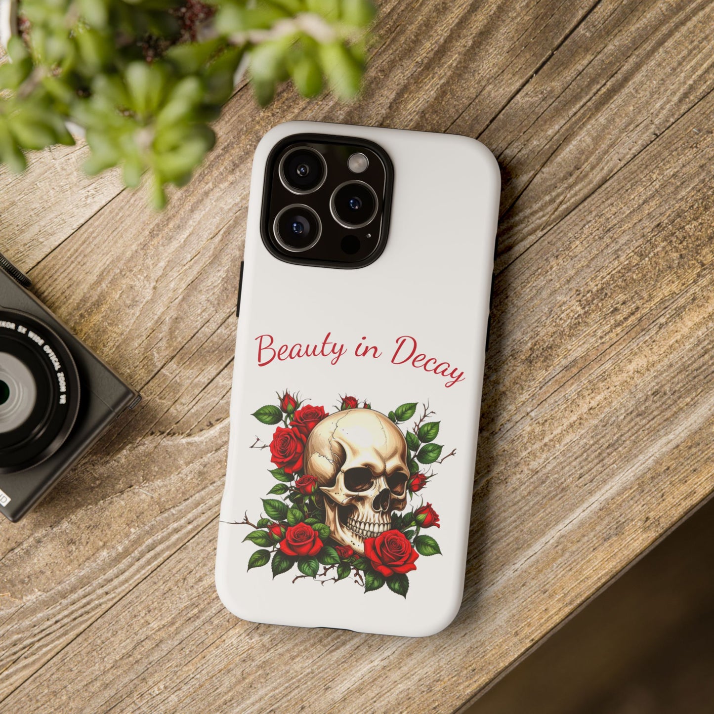 Skull `n` Roses phone case