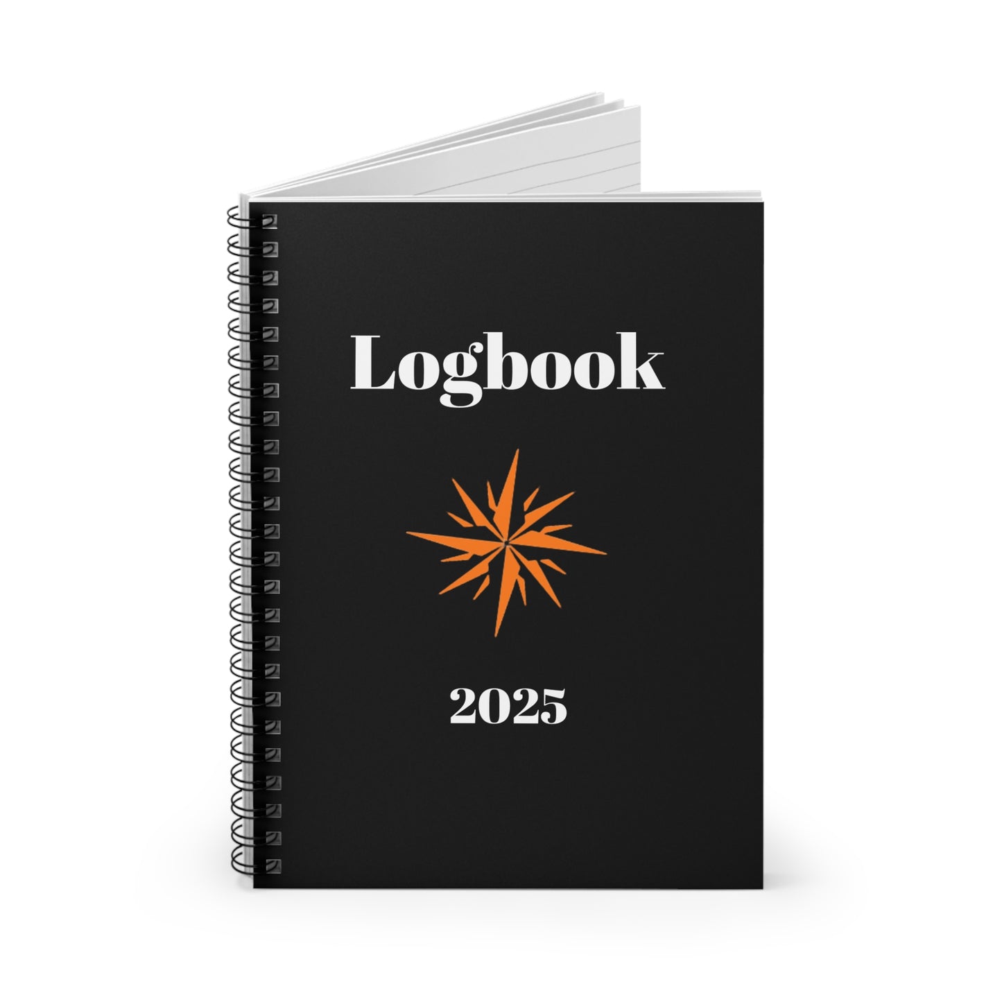 Spiral Logbook - Ruled Line