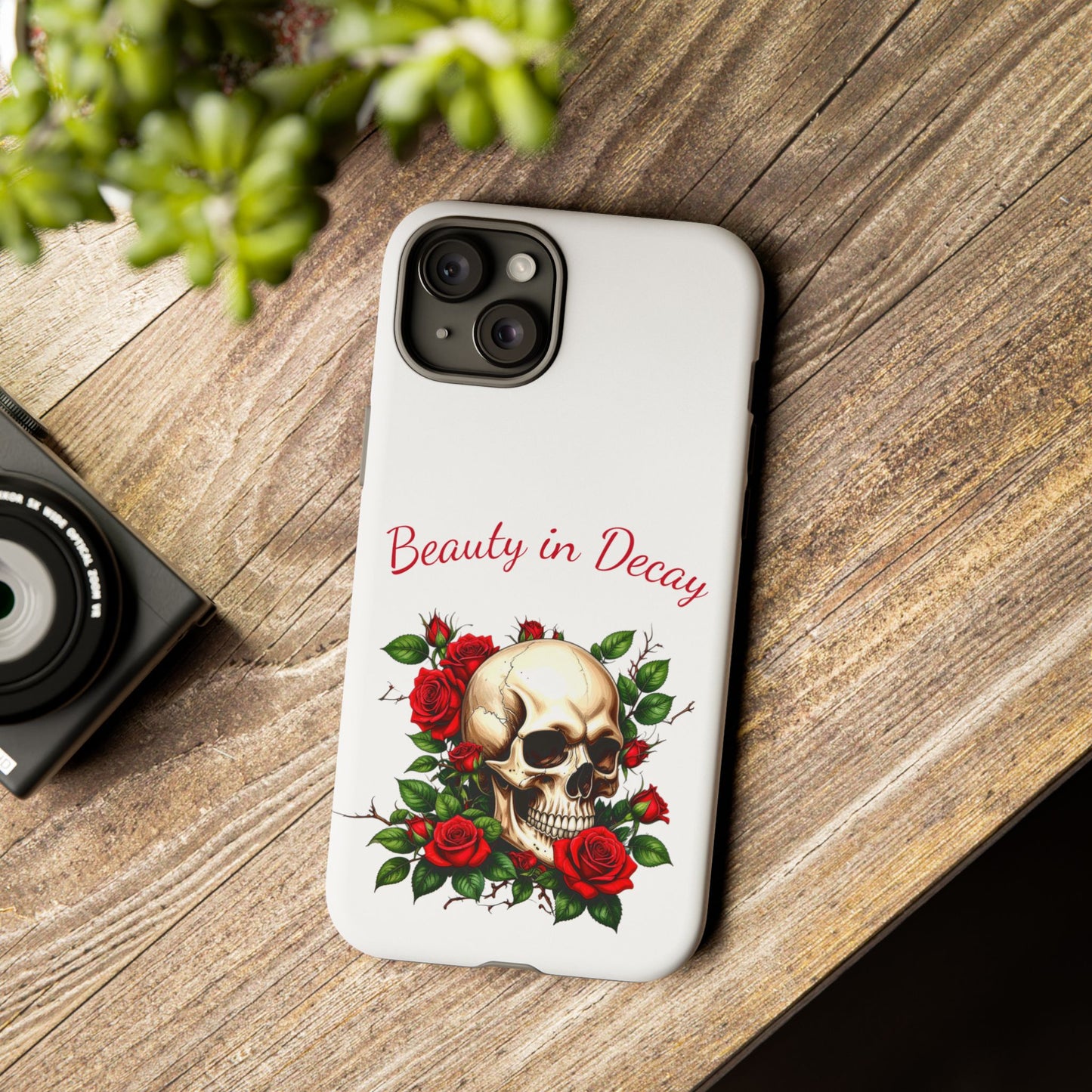 Skull `n` Roses phone case