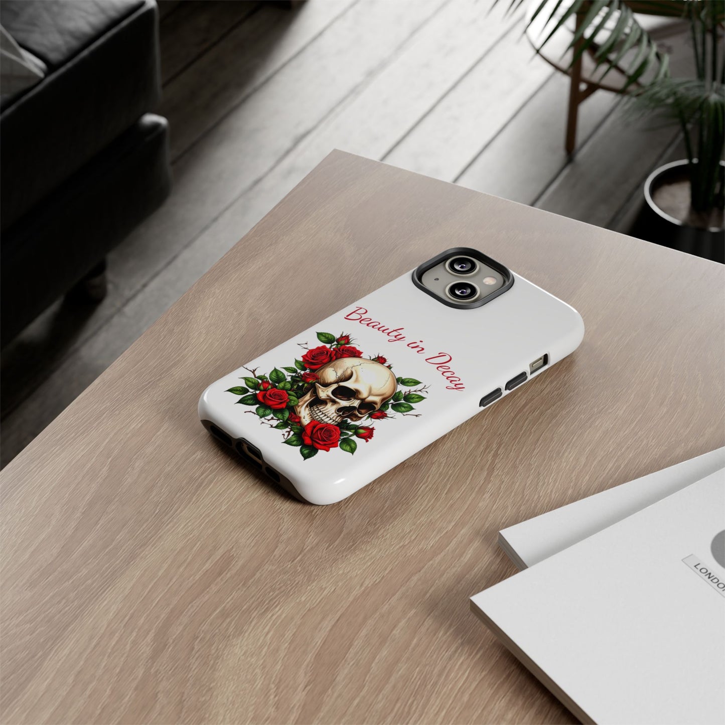 Skull `n` Roses phone case