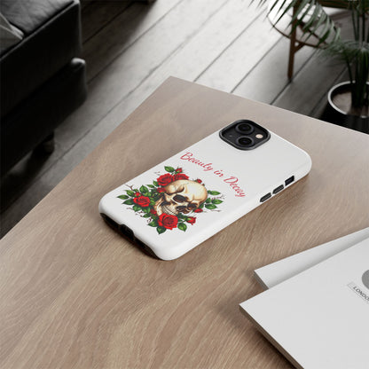 Skull `n` Roses phone case