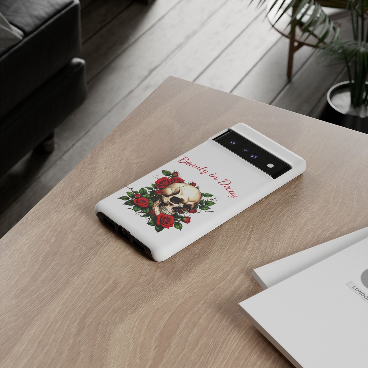 Skull `n` Roses phone case