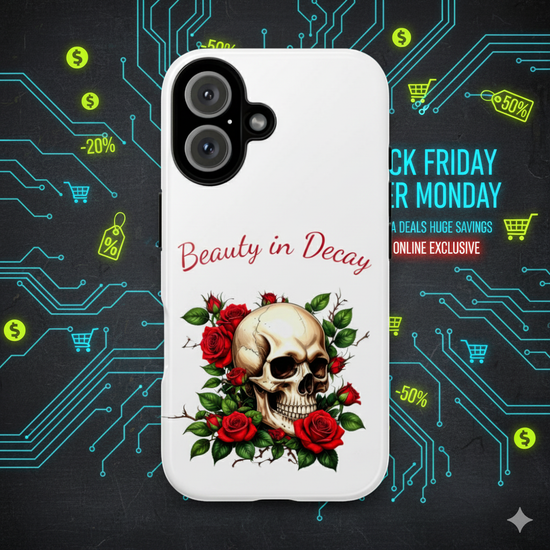 Skull `n` Roses phone case