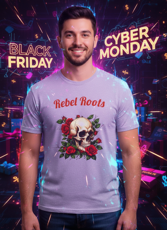 Skull `n` Roses Tee